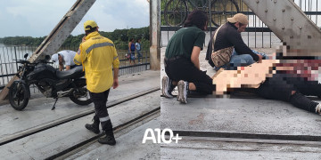 Jovem que estava a caminho de entrevista de emprego morre vítima de acidente de trânsito na Ponte Metálica