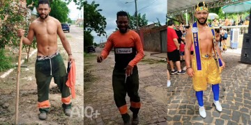 Gari de Teresina que dança enquanto trabalha vira sensação na web, fala do orgulho da profissão e conta que já recebeu convite para o Carnaval