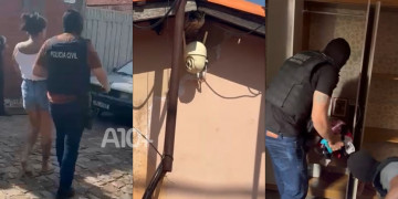 Mulher, apontada como responsável por distribuição de drogas, é presa na zona Sul de Teresina; VÍDEO