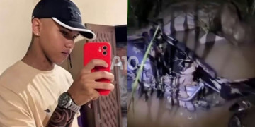 Polícia segue em busca de bandidos que mataram jovem após festa no Piauí; moto da vítima foi encontrada dentro de riacho