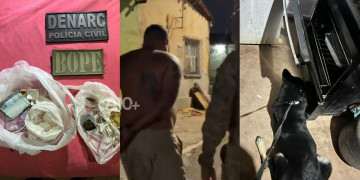 Polícia deflagra operação, realiza prisões e apreende drogas escondidas em máquina de lavar em Teresina; disciplina de facção entre os presos