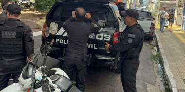 Polícia frustra tentativa de fraude bancária de R$ 200 mil no Centro de Teresina; VÍDEO!