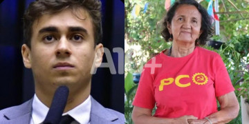 Em rede social, Nikolas Ferreira dispara críticas à professora Lourdes Melo: “quando não tá mentindo, tá roubando”
