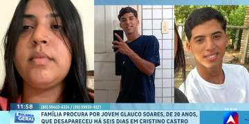Família faz buscas por jovem desaparecido e oferece recompensa de R$ 20 mil por informações no Piauí