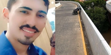 Bombeiros seguem buscando corpo de motociclista que caiu da Ponte da Amizade; teria passado mal