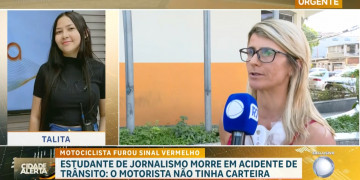 À RECORD, taxista relata que piloto poderia estar a 80km em colisão que terminou com morte de estudante de jornalismo da UFPI no Rio