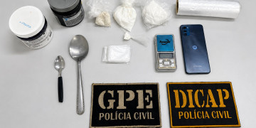 Polícia Civil prende homem flagrado com cocaína e outra substância dentro de casa no Maranhão