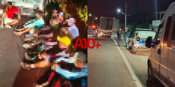 Polícia flagra embarcação com cigarros estrangeiros contrabandeados e prende 15 suspeitos no litoral do Piauí