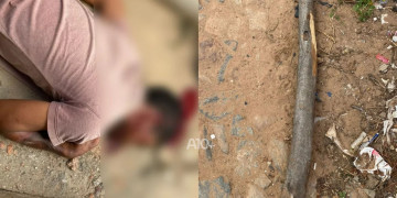 Homem é preso após agredir primo com madeira durante briga com faca no interior do Piauí; suspeito tentou fugir