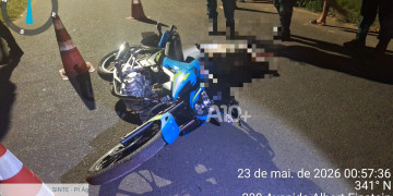 Homem é morto a tiros em via pública após ser perseguido por dupla em moto no interior do Piauí