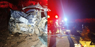 Colisão entre veículos mata três pessoas no interior do Piauí; vítimas ficaram presas nas ferragens