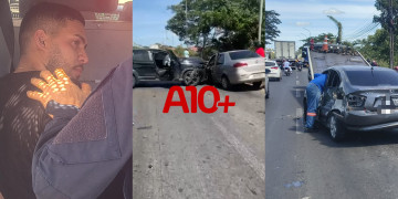 Acidente entre veículos deixa motociclista gravemente ferido na zona Sul de Teresina; motorista com sinais de embriaguez foi detido
