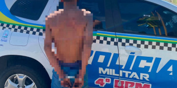 Homem é preso suspeito de agredir mulher grávida no interior do Piauí; ainda desacatou os policiais