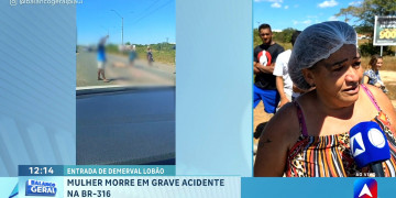 Mulher morre após ser atropelada por caminhão em Demerval Lobão; irmã desabafa sobre acidente