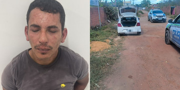 Homem rouba carro, se esconde em terreno, mas é preso pela polícia após ser atacado por abelhas em Teresina