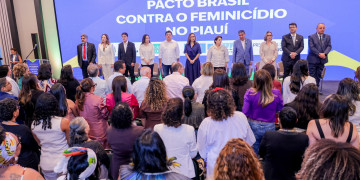 Com presença de Janja, Piauí adere ao Pacto Nacional de Prevenção aos Feminicídios e tem meta de zerar casos