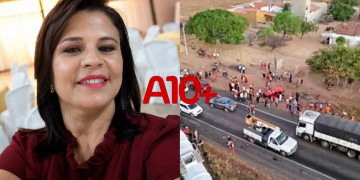 Professora morre após acidente entre carro e carreta no interior do Piauí