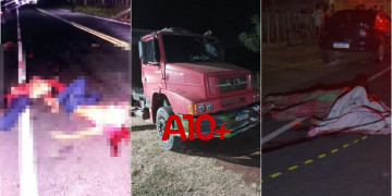 Lavradores morrem após serem atropelados por caminhão caçamba no Piauí; motorista, que estava bêbado, foi preso momentos depois