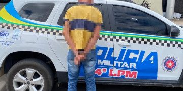 Homem embriagado é preso após ameaçar ex-companheira e portar arma artesanal no Piauí