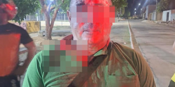 ​Vigilante é agredido por bandido na zona Norte de Teresina; criminoso ia atirar contra vítima, mas arma falhou