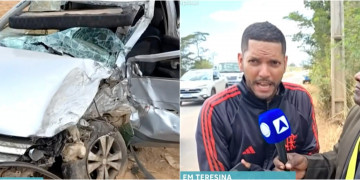 Acidente envolvendo veículos deixa feridos na Estrada da Alegria, em Teresina; motociclista dá detalhes