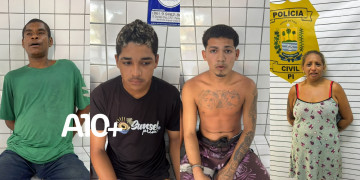Casa usada para venda de drogas é alvo da PM e suspeitos são presos no litoral do Piauí; adolescente apreendida