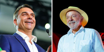 Real Time: Flávio Bolsonaro tem 51% dos votos válidos, e Lula, 49%, em eventual 2º turno