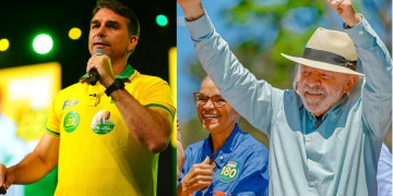 Flávio Bolsonaro (PL) e Lula (PT) disputam segundo turno das eleições pela Presidência da República