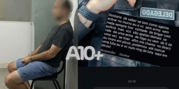 Homem é conduzido à delegacia após criar perfil falso e ameaçar policiais no Sul do Piauí