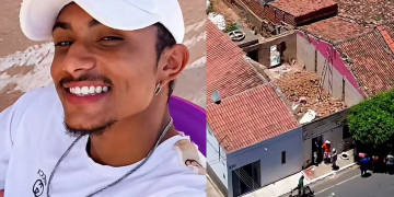 Jovem morre após parede desabar durante reforma de casa no Piauí; trabalhava com o pai