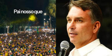 Flávio Bolsonaro reage à multidão no Piauí: “Meu Deus do céu, o que foi isso?”