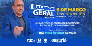 TV Antena 10 / RECORD Piauí realiza 1ª edição do “Balanço Geral Nos Bairros”; dia 6 de março no Parentão, em Teresina