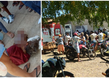 Homem fica gravemente ferido após suposto furto em Campo Maior; suspeito está foragido