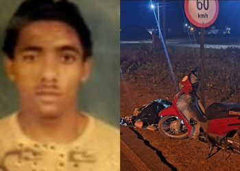 Motociclista morre após se envolver em acidente com vaca solta na pista no interior do Piauí