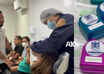 Prefeitura de Parnaíba entrega cerca de 100 próteses dentárias e prevê 3 mil entregas