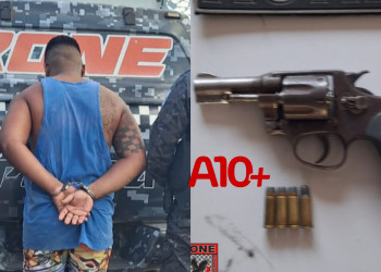 Homem condenado a mais de 15 anos por roubo majorado é preso pela PM na zona Norte de Teresina