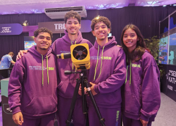 Estudantes piauienses apresentam projeto de telescópio produzido durante aulas de robótica