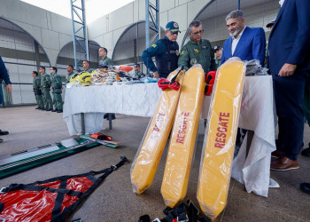 Secretaria de Segurança entrega viaturas e equipamentos às forças de segurança do Piauí