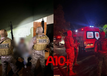 Técnico de enfermagem é resgatado pelo BEPI após ser torturado pelo Tribunal do Crime de facção criminosa em Teresina