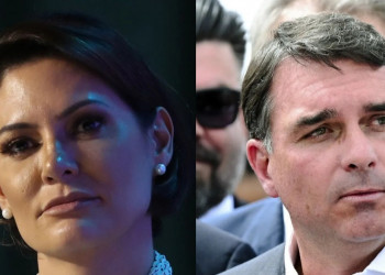 Flávio diz que Michelle Bolsonaro entrará na campanha no 