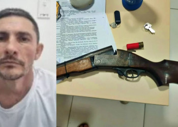 No Piauí, homem ameaça mulher ao lado de policiais que cumpriam mandado contra suspeito e é morto durante confronto