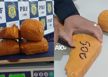 Homem é flagrado com cocaína escondida em mochila dentro de ônibus no interior do Piauí