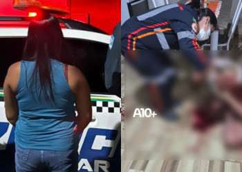 Suspeita de esfaquear companheira de ex-padrasto é presa pela PM no Sul do Piauí