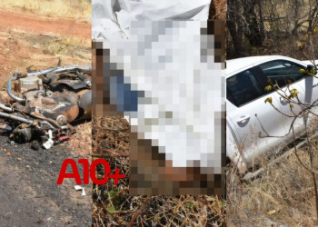 Motociclista morre após se envolver em colisão com caminhonete no interior do Piauí