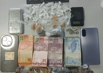 Polícia Militar apreende drogas e prende dois suspeitos de tráfico na zona Sul de Teresina