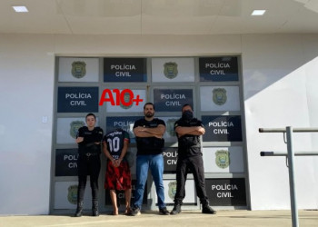 Foragido da Justiça é preso por série de roubos e furtos a comércios no interior do Piauí