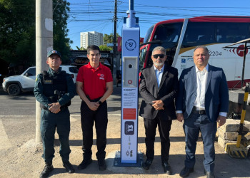Secretaria de Segurança instala dois novos totens inteligentes em Teresina