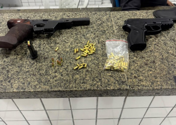 Homem é preso por agredir e ameaçar mulher com arma de fogo no litoral do Piauí
