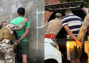 Dupla suspeita de fazer família refém durante roubo é presa na zona Sudeste de Teresina