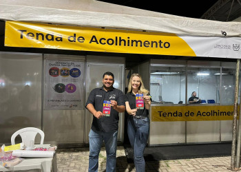 Tenda do acolhimento atende demandas sociais durante Festival de Verão de Parnaíba